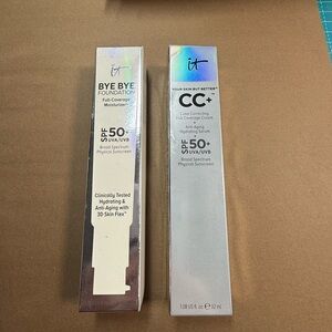 IT Cosmetics Foundation and CC+ Cream Set